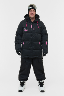 КУРТКА МУЖСКАЯ ПУХОВАЯ VIRUS BATZZILLA INDI С ПРИНТОМ БУДДА