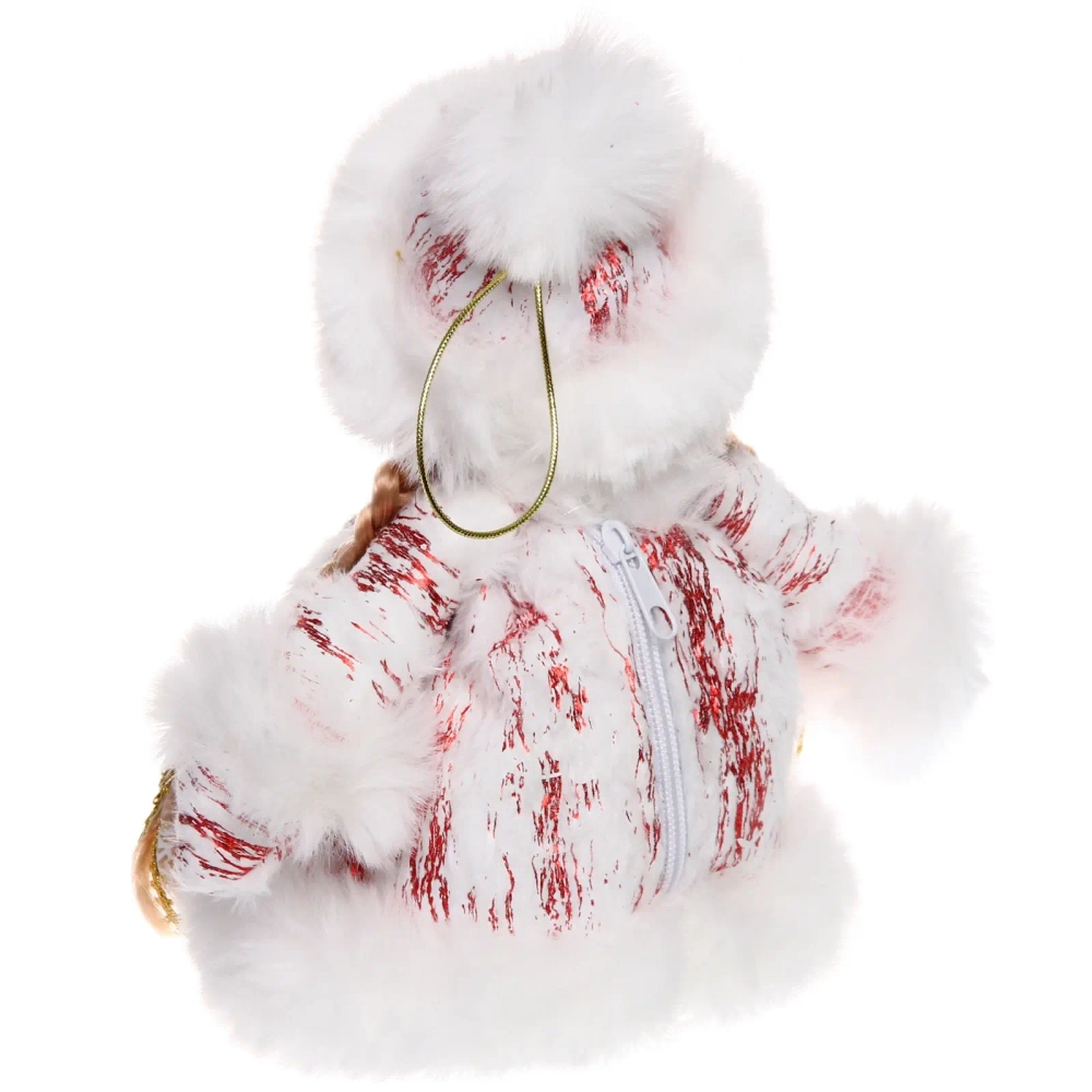 Снегурочка для подарков и конфет «Яркий наряд» 25 см (красная шубка)