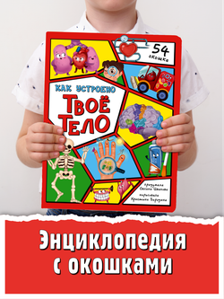 Энциклопедия с окошками (ЦК) Как устроено твое тело