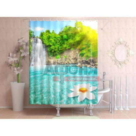 Штора для ванной "ZALEL" ФОТОПРИНТ 461399