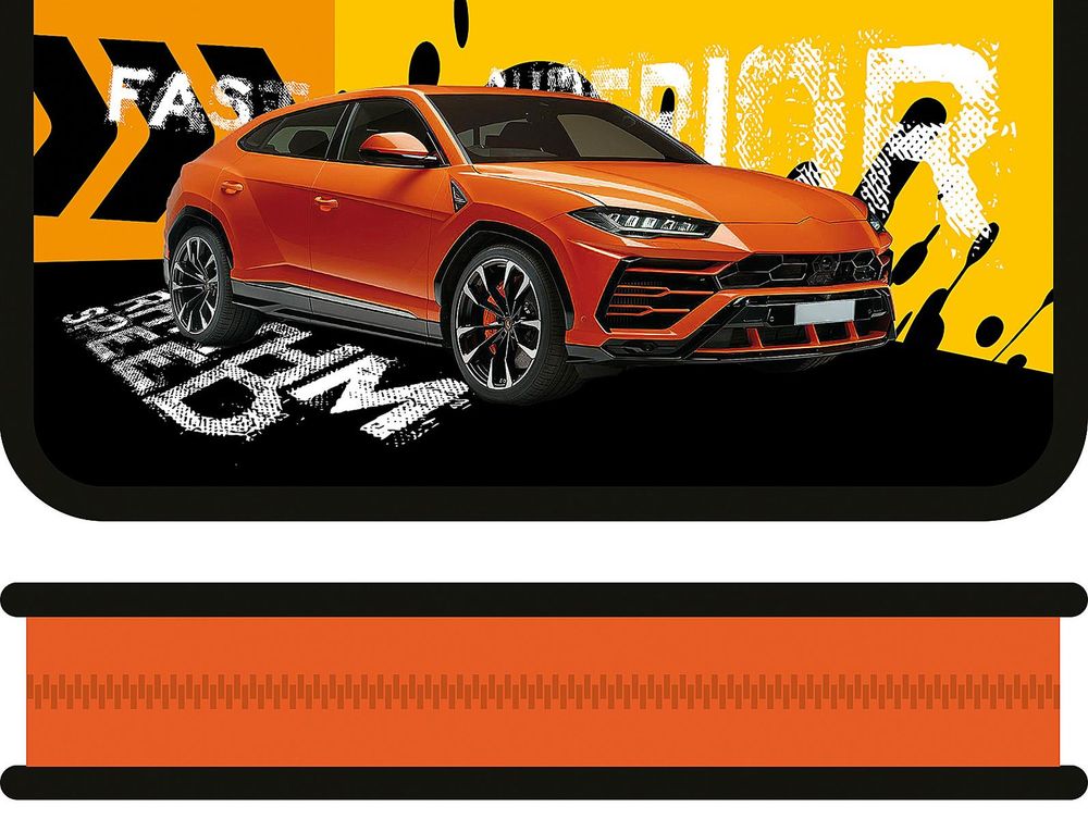 Пенал односекционный средний 190/90 "Быстрый" (Пчёлка)