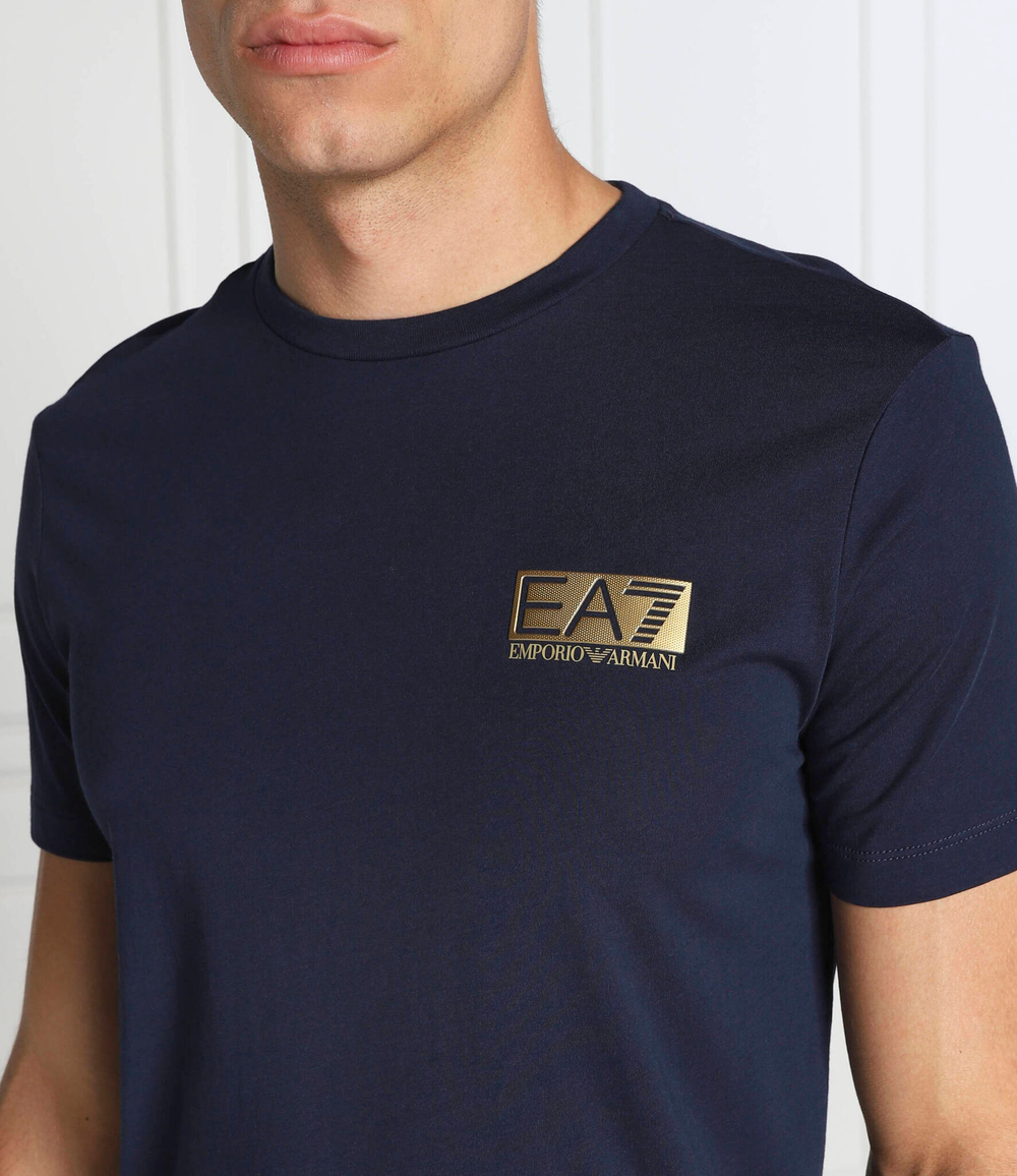 футболка EA7 - темно-синий(6LPT11 PJM9Z)