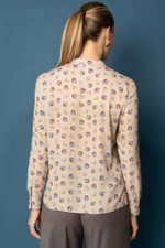 Блузка с принтом Тамбовчанка