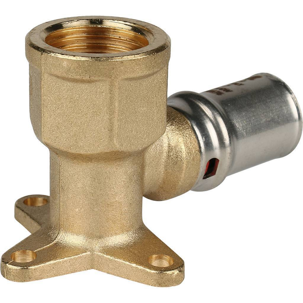 Угольник настенный с креплением короткий 1/2"х16