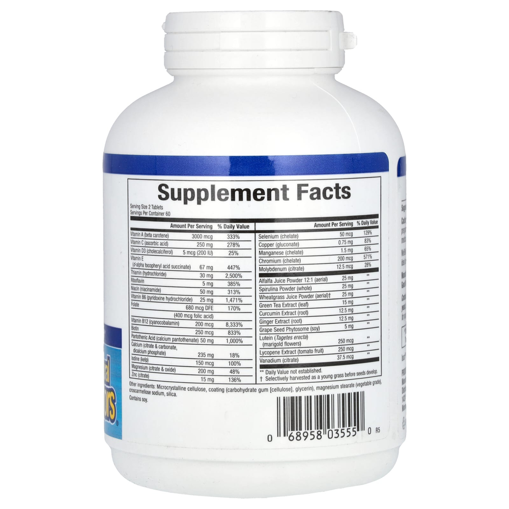 Natural Factors, WellBetX®, комплекс мультивитаминов, 120 таблеток