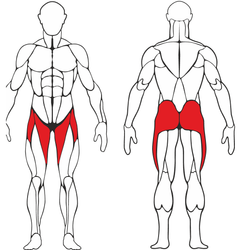 Сведение-разведение ног Черный