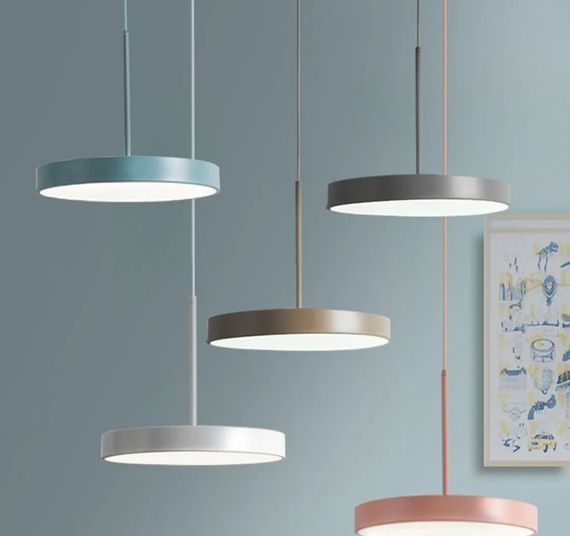 Подвесной светодиодный светильник Imperium Loft Turna One D40 Gray 183488-26