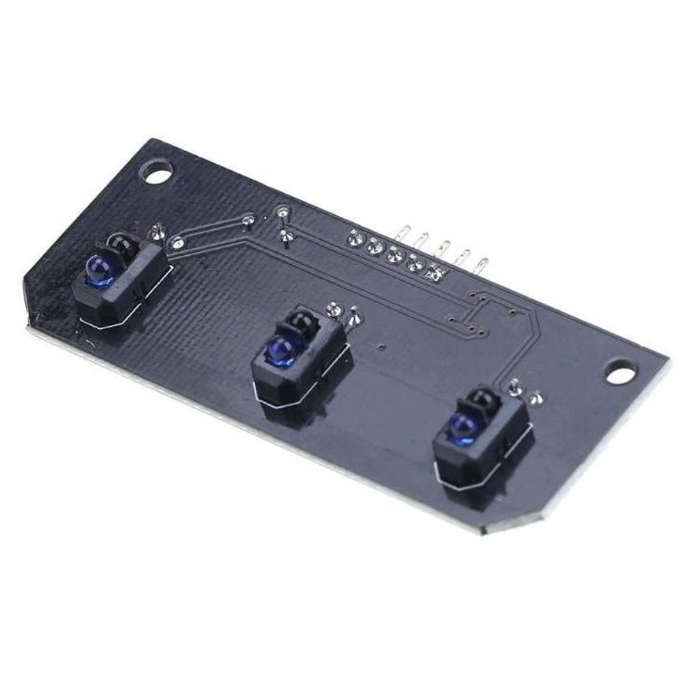 Датчик линии трехканальный на TCRT5000 для Arduino, цифровой