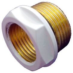 Переходник SCHLOSSER 3/4 нр на 1/2 вр белый, с уплотнителем