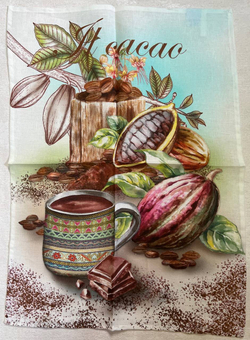 Кухонное полотенце 52х72см Servalli Cacao какао