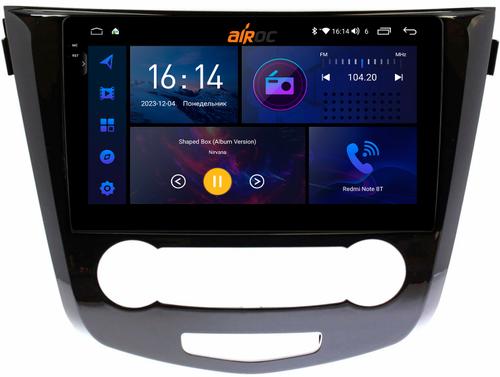 Магнитола для Nissan Qashqai 2014-2022 (кондиционер) - AIROC 2K RI-1213 Android 12, Быстрая, QLed+2K, CarPlay, SIM-слот