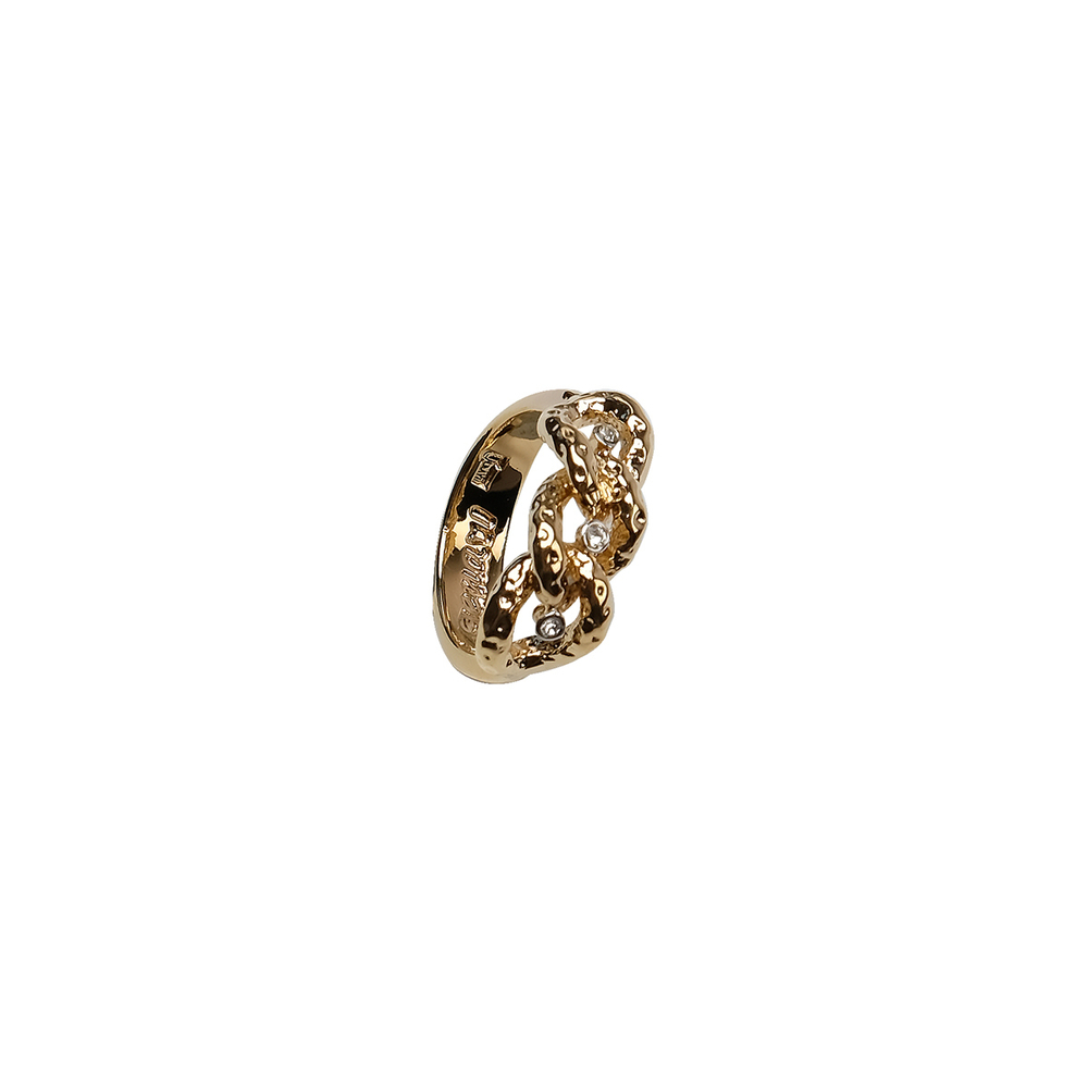 "Исинми" кольцо в золотом покрытии из коллекции "Relax" от Jenavi