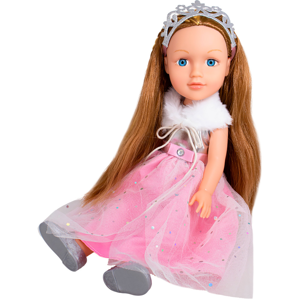 Кукла Miss Kapriz MK2540DK-C 40 см, с аксесс, в пак.