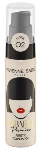 Тональный крем Vivienne Sabo Cabaret Premiere Artistic- 02 слоновая кость