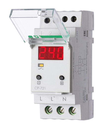 Реле контроля напряжения CP-721 50-450В 30А IP20