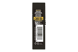 Сегментированные лезвия OLFA Excel black 18 мм, 50 шт, в боксе OL-LBB-50