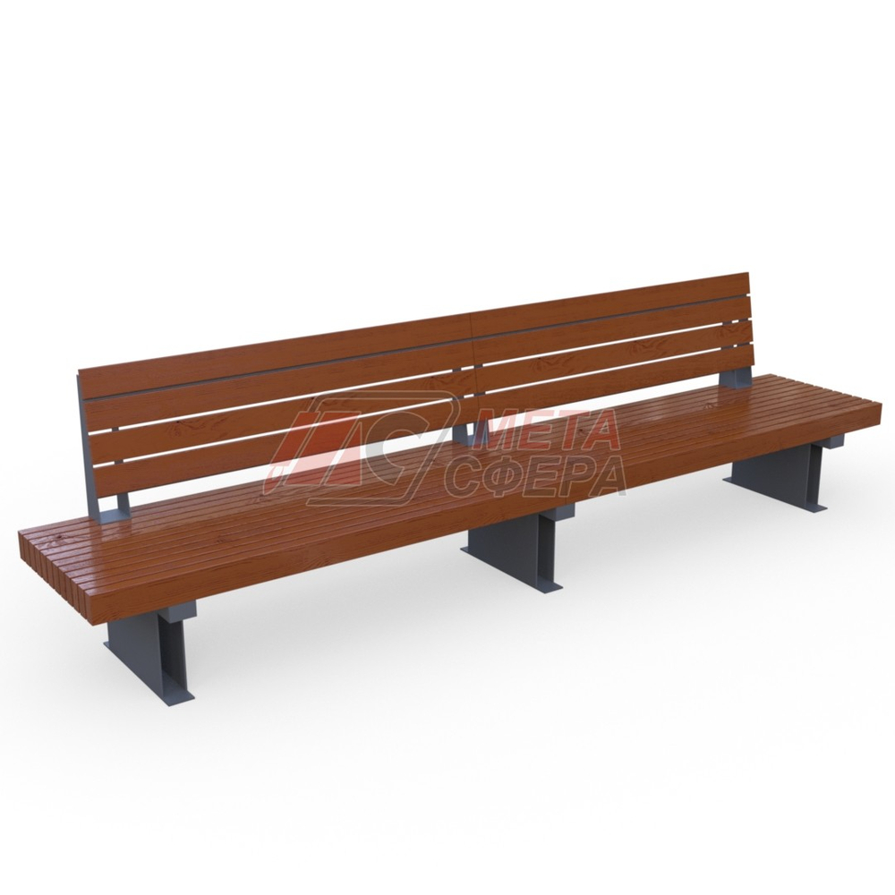 Скамейка Rail Road 03 продольная