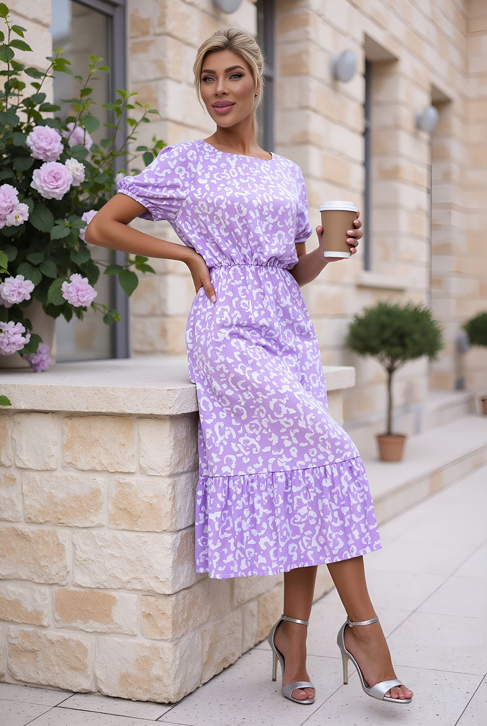 Платье Мирэль (сиреневое) П13860-35М LT Collection