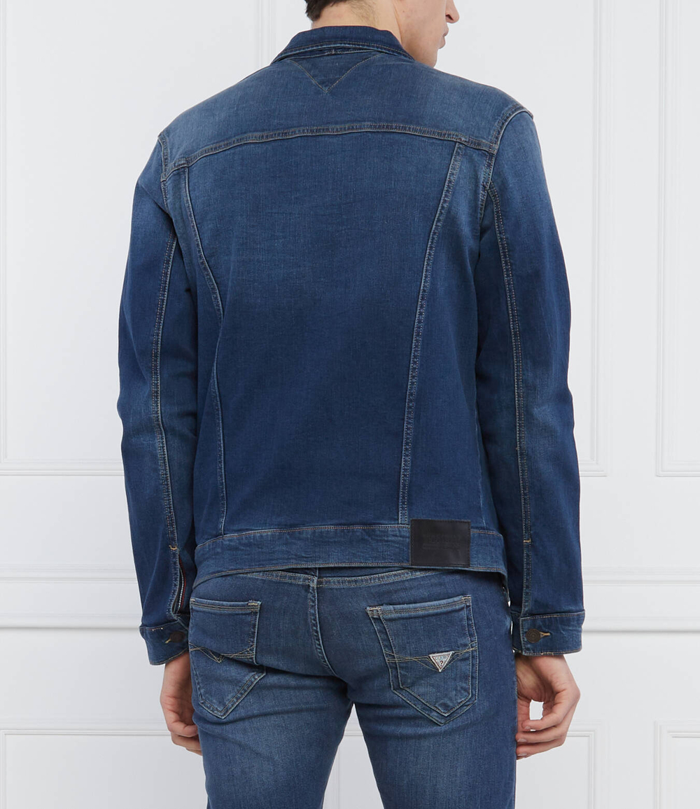 джинсовая куртка Tommy Jeans - голубой(DM0DM10244)