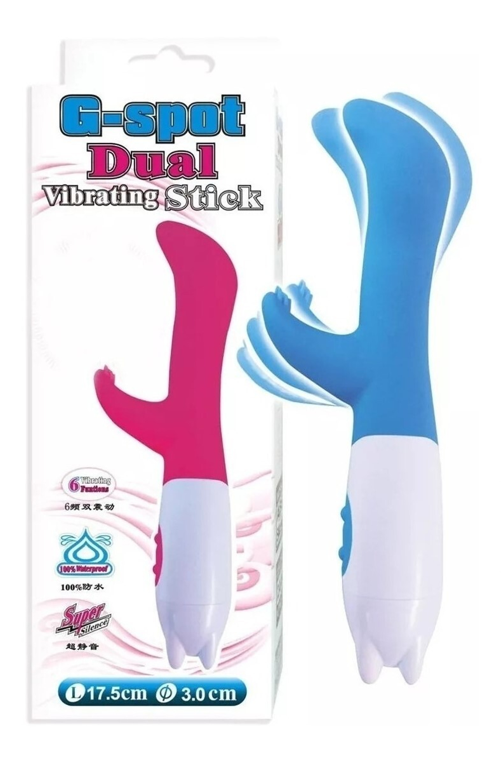 Вибромассажер G-Spot Vibrating Stick,