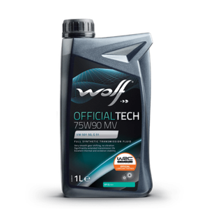 Масло трансмиссионное Wolf OfficialTech 75W90 MV 1л