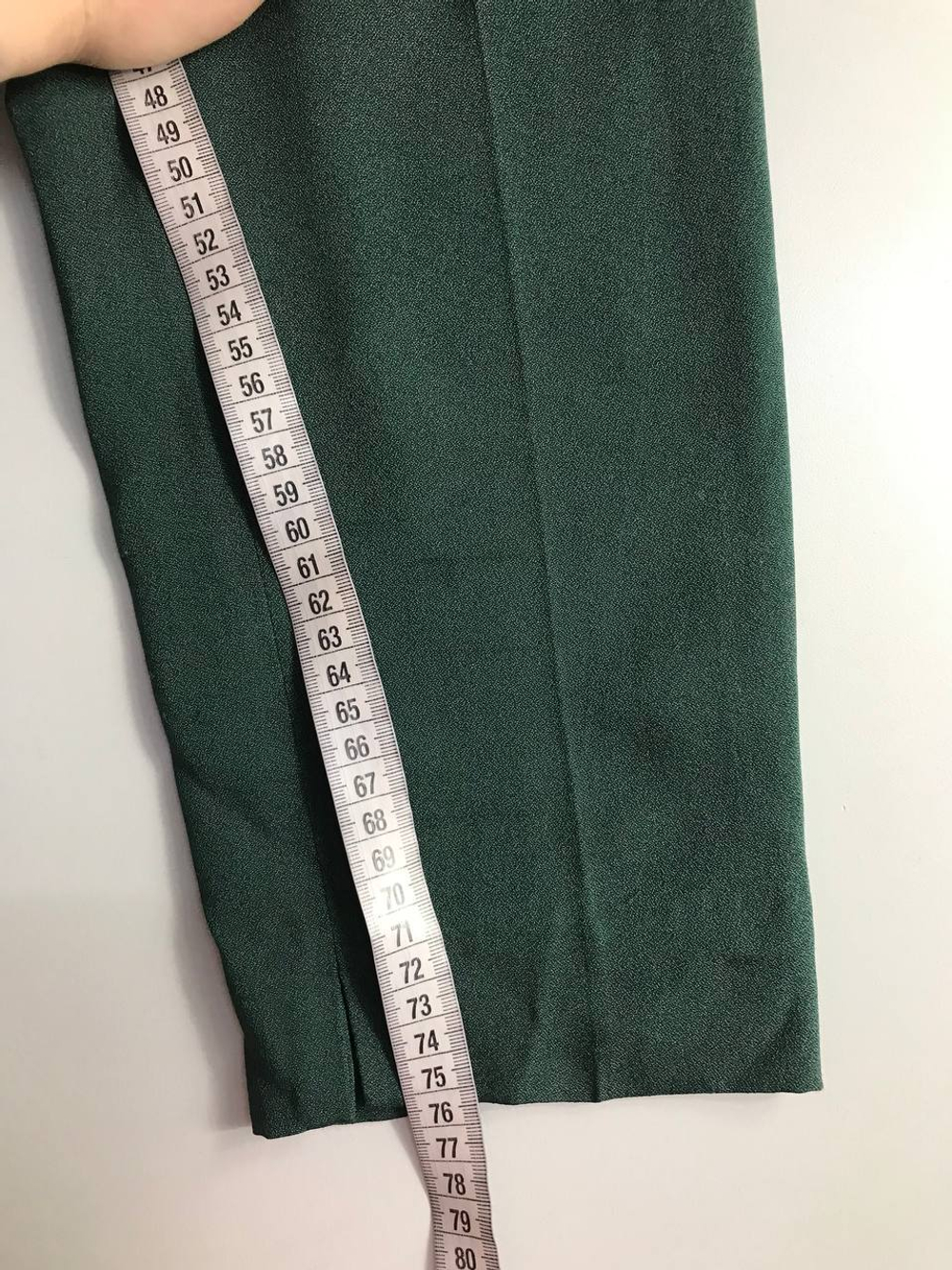 Брюки благородного цвета шелковые, визуально на 46 размер