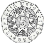 Austria 5 Euro 2010 – Vancouver Winter Olympics "Snowboard"