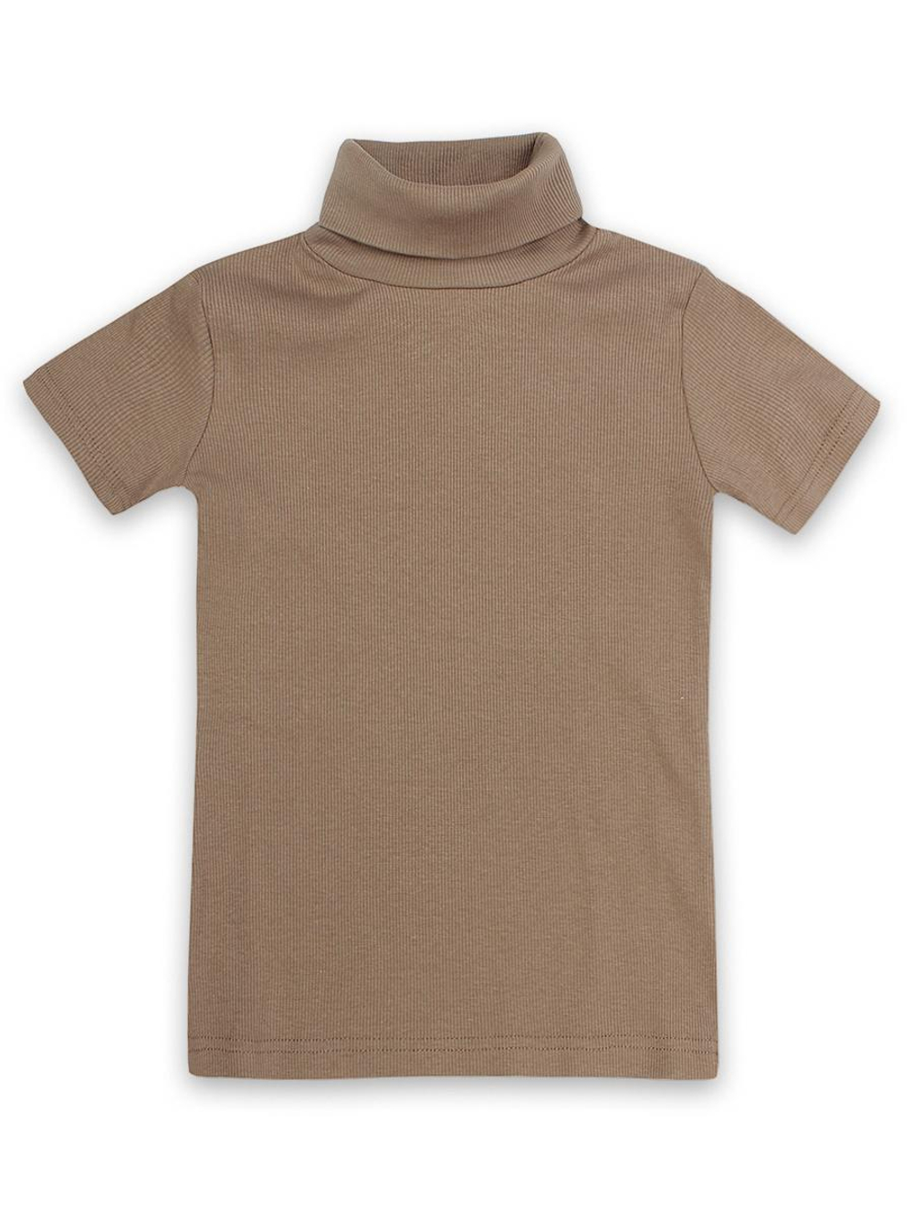 Водолазка для девочек 010_ШК22 коробкарукав, бежевый р.140 (Батик)