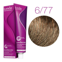 Londa Color стойкая крем-краска, 6/77 темный блонд интенсивно-коричневый, 60мл