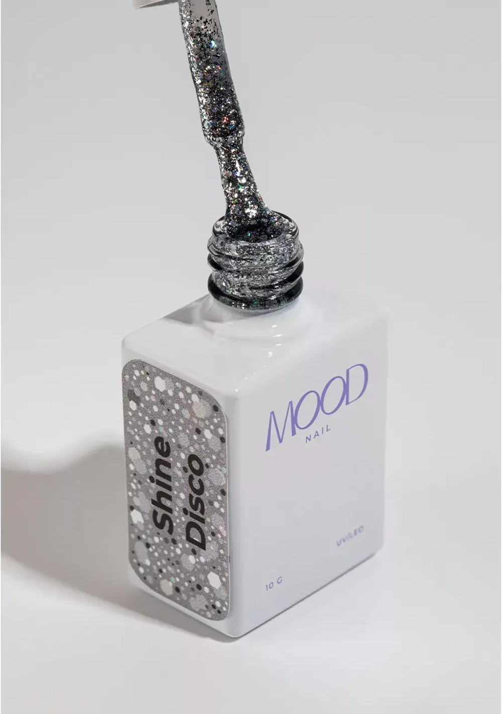 Гель-лак MOODNAIL Shine Disco, 10г