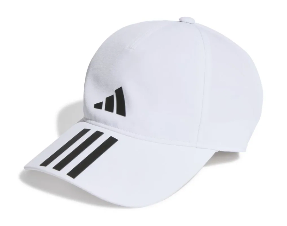 Теннисная кепка Adidas Aeroready Running Training Baseball Cap - white/black/black