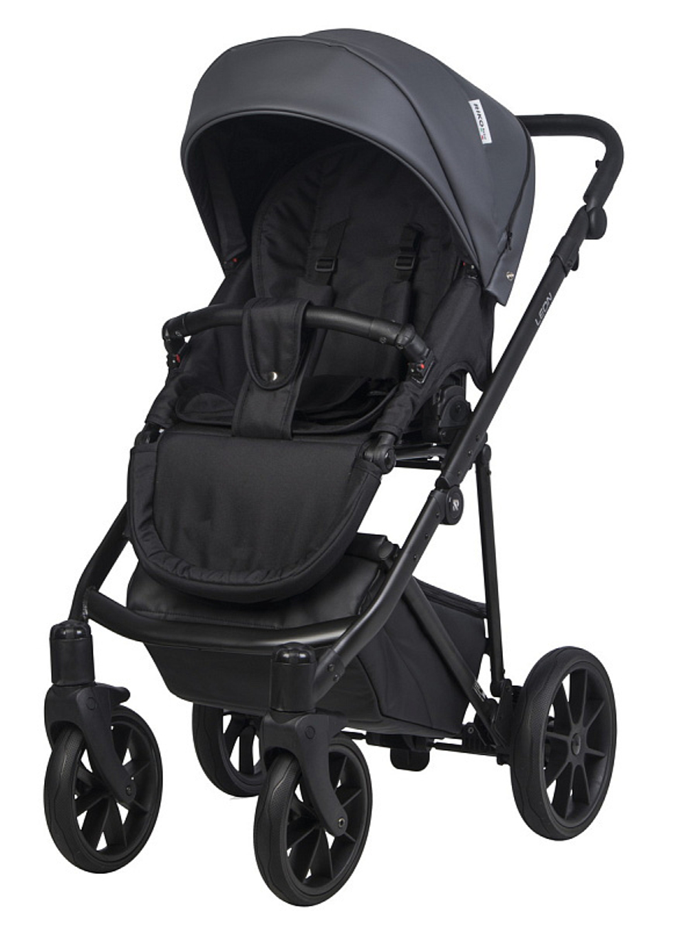 Детская коляска Riko Basic Leon 2 в 1 03 Grafite графит