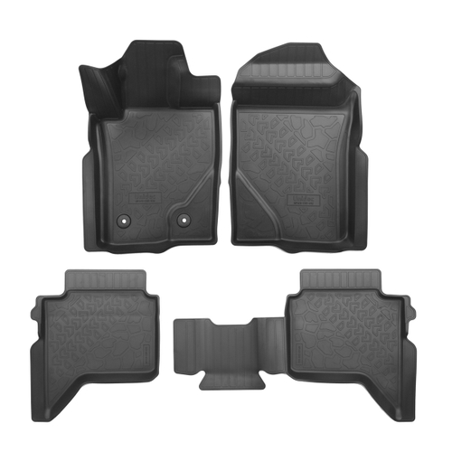 Ковры в салон Norplast/Unidec для Volkswagen Amarok II (2022-), Черный, арт.NPA11-C95-012-1