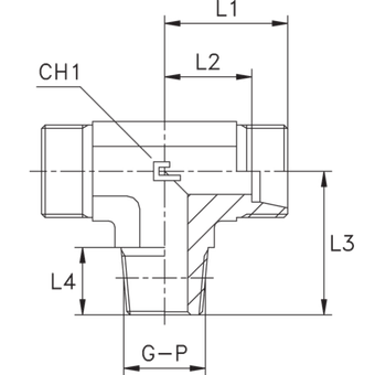 Штуцер FTC DS16 BSPT 1/2 (корпус)