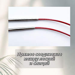 Спицы круговые Lace, 10мм/40см, хирургическая сталь, премиум качества, ChiaoGoo