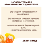 ДЫНЯ И МЕД - Наполнитель для ароматического диффузора