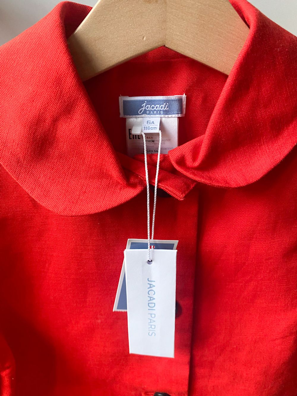 Новый хлопковый жакет Jacadi, 116