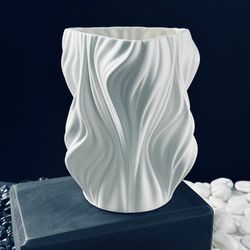 Lenardi 135-044 Ваза 20см ЭФИОПИЯ в под.уп. (х8)Фарфор