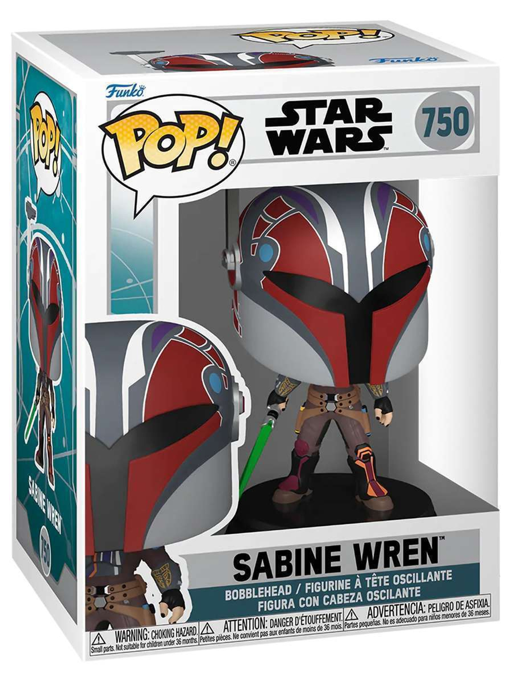 Фигурка Funko POP! Bobble Star Wars Ahsoka S3 Sabine Wren (750) 83761