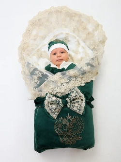 Конверт на выписку новорожденного осень