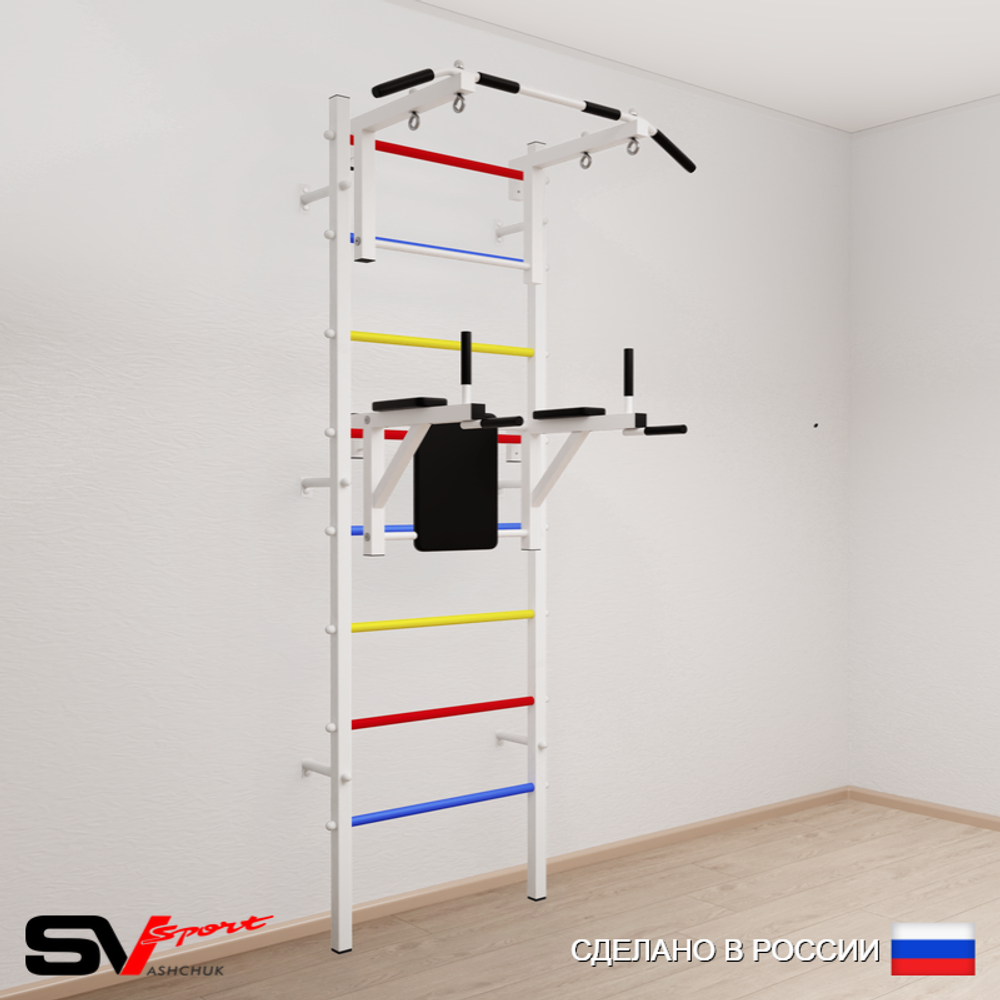 Шведская стенка Sv Sport 503 (Турник стандарт/Брусья)