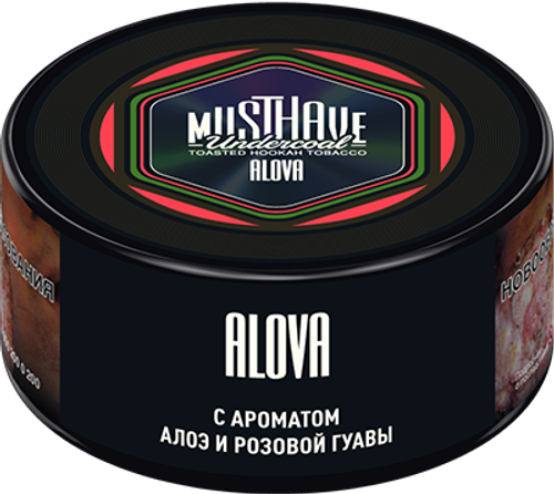 М. Табак для кальяна Must have Alova (Алое, розовая гуава) 25гр