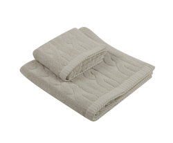 Набор полотенец 2 шт Luxberry Imperio умбра