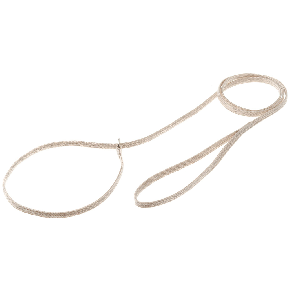 V.I.PET Поводок-удавка с кольцом (лента-чулок) 7 мм*150 см