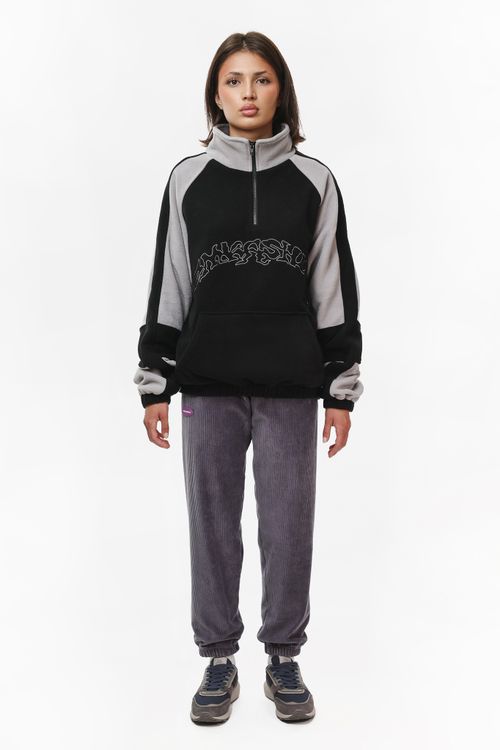 Толстовка Ymkashix Turbo fleece черный/серый