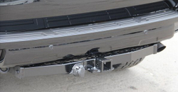 Фаркоп под квадрат для Toyota Land Cruiser Prado 120-150, Surf 212 , FJ Cruiser , Lexus GX, с 2002 г., Бизон.FA 0602-E