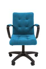 Офисное кресло Chairman 030 Россия ткань Т-75 бирюзовый, пластик