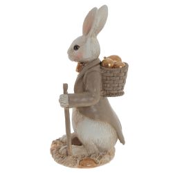 GAEM Фигурка декоративная "Заяц с цыпленком", L11 W7 H15 см