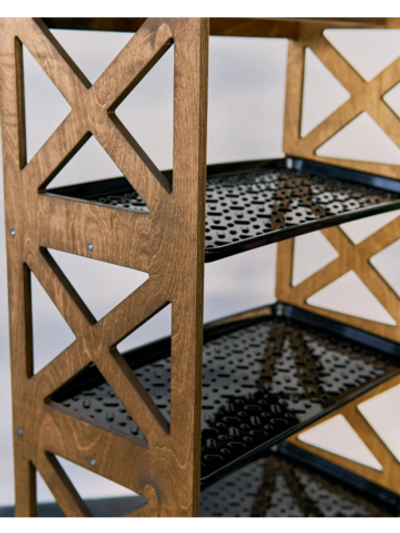 Обувница в прихожую для обуви и сумок