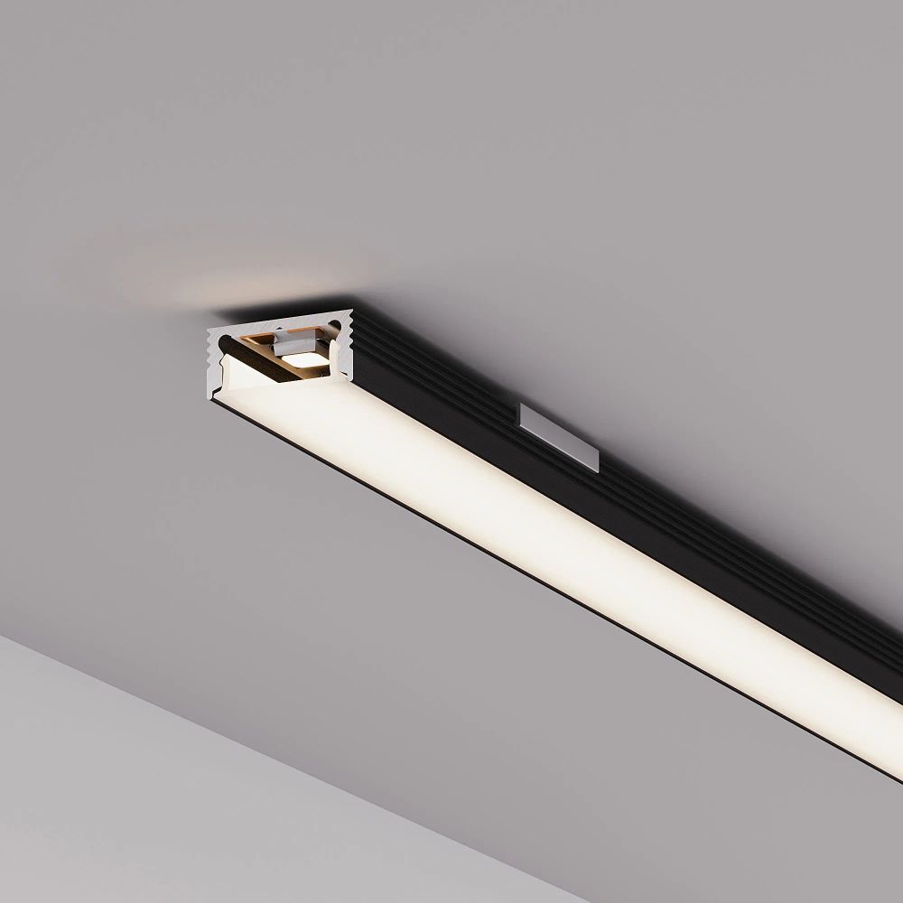 Профиль SL-SLIM-H7-2000 BLACK (BY) (Arlight, Алюминий) 061377